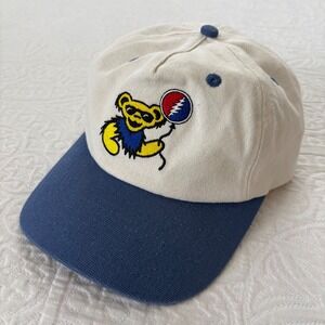 Grateful Dead x Huckberry Balloon Bear Cotton Canvas Snapback Cap